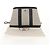 Hermès HERMES Garden Party Tasche Canvas Grau Silber Auth 147267SM Braun - Ansicht 20