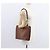 Céline Borsa a Spalla CELINE in Pelle Marrone Oro Auth bs31024 D'oro - vista 22