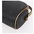 Borsa a spalla in tela a nido d'ape PVC nera e dorata Auth BA7694 Christian Dior Nero D'oro - vista 10