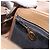 Borsa a spalla in tela a nido d'ape PVC nera e dorata Auth BA7694 Christian Dior Nero D'oro - vista 21