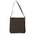 Borsa a spalla Mamma Baguette in tela Zucca FENDI nera e marrone Auth ka126 Nero - vista 2