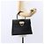 Borsa a mano Gancini in pelle Salvatore Ferragamo oro nero Auth 150953 - vista 22