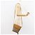 Gucci Borsa a spalla Micro GG Supreme in PVC Beige Oro Auth BA7969 D'oro - vista 25