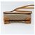 Gucci Borsa a spalla Micro GG Supreme in PVC Beige Oro Auth BA7969 D'oro - vista 9