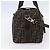 FENDI Zucca Canvas Handtasche 2-Wege Schwarz Braun Auth 150808 - Ansicht 3