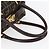 FENDI Zucca Canvas Handtasche 2-Wege Schwarz Braun Auth 150808 - Ansicht 6
