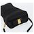 Borsa a spalla Vala in nylon nero e oro Auth 150876 di Salvatore Ferragamo D'oro - vista 6