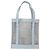 Borsa a mano in rete GUCCI in nylon azzurro chiaro argento Auth mr1557 Blu chiaro - vista 3