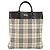 Burberry Nova Check Handtasche aus Canvas Beige Silber Auth ka136 - Ansicht 13