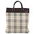 Burberry Nova Check Handtasche aus Canvas Beige Silber Auth ka136 - Ansicht 2