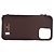 Capa para iPhone 13 Pro Max CHANEL Matelasse Chain em pele de cordeiro preta CC Auth BA8062 Preto Dourado - vista 2