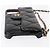 Capa para iPhone 13 Pro Max CHANEL Matelasse Chain em pele de cordeiro preta CC Auth BA8062 Preto Dourado - vista 3