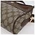 Borsa Sherry Line GG Supreme Web di GUCCI in PVC beige e oro 56 02 087 Auth BA7251 D'oro - vista 10