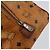 Borsa Boston MCM Logogram Vicetos in pelle PVC marrone e oro Auth gh1075 D'oro - vista 16