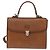 Autre Marque Borsa a mano in pelle Burberrys Nova Check 2 in 1 marrone oro Auth bs30444 D'oro - vista 13