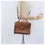 Autre Marque Borsa a mano in pelle Burberrys Nova Check 2 in 1 marrone oro Auth bs30444 D'oro - vista 22