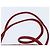CHANEL Borsa a Spalla V Stitch in Pelle di Agnello Rossa Oro CC Auth bs30476 Rosso D'oro - vista 14