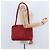 CHANEL Borsa a Spalla V Stitch in Pelle di Agnello Rossa Oro CC Auth bs30476 Rosso D'oro - view 26