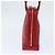CHANEL Borsa a Spalla V Stitch in Pelle di Agnello Rossa Oro CC Auth bs30476 Rosso D'oro - vista 4