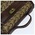 Céline Borsa da dottore Celine C Sulky in tela marrone e oro Auth 147045 D'oro - vista 6