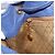 Zaino in pelle scamosciata Gucci Bamboo blu oro 003 2855 0043 0 Auth BA7788 - vista 18