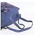Zaino in pelle scamosciata Gucci Bamboo blu oro 003 2855 0043 0 Auth BA7788 - vista 7