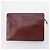 CARTIER Borsa Clutch Must Line Pelle 4Set Bordeaux Oro Auth bs30292 D'oro Bordò - vista 8