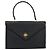 BALLY Borsa a mano in pelle nera e oro Auth bs30820 Nero D'oro - vista 13