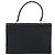 BALLY Borsa a mano in pelle nera e oro Auth bs30820 Nero D'oro - vista 2