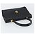 BALLY Borsa a mano in pelle nera e oro Auth bs30820 Nero D'oro - vista 6