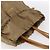 Borsa Tote PRADA in nylon e pelle beige oro Auth ep11896 D'oro - vista 6
