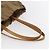Borsa Tote PRADA in nylon e pelle beige oro Auth ep11896 D'oro - vista 7