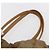Borsa Tote PRADA in nylon e pelle beige oro Auth ep11896 D'oro - vista 8