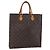 LOUIS VUITTON Borsa Sac Plat Monogram M51140 LV Auth 152846 Monogramma