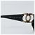 CHANEL Sonnenbrille aus Kunststoff Schwarz CC Auth 147052 - Ansicht 10