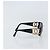 CHANEL Sonnenbrille aus Kunststoff Schwarz CC Auth 147052 - Ansicht 5