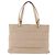 Borsa a mano Gancini in nylon beige e argento di Salvatore Ferragamo Auth ep11986 - vista 13