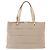 Borsa a mano Gancini in nylon beige e argento di Salvatore Ferragamo Auth ep11986 - vista 2