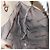 Borsa a mano Gancini in nylon beige e argento di Salvatore Ferragamo Auth ep11986 - vista 21