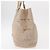 Borsa a mano Gancini in nylon beige e argento di Salvatore Ferragamo Auth ep11986 - vista 3