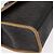 Sac à bandoulière en toile nid d'abeille PVC noir et or Christian Dior Auth 147083 Doré - vue 8