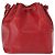 Noe LOUIS VUITTON Borsa a Spalla Petit Noé Epi Rossa M44107 LV Auth 149384 Rosso - vista 2
