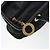 Céline Bolso Tote CELINE de nylon y cuero negro dorado Auth ep11537 - vista 10