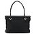 Céline Bolso Tote CELINE de nylon y cuero negro dorado Auth ep11537 - vista 13