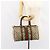 Borsa Gucci GG Supreme Web Sherry Line PVC Beige Oro 012 3842 58 Auth ep11528 D'oro - vista 23