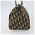 Borsa Boston in tela Trotter Christian Dior blu Auth bs30562 Blu navy - vista 4