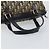 Borsa Boston in tela Trotter Christian Dior blu Auth bs30562 Blu navy - vista 7