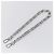 LOUIS VUITTON Cintura a Spalla in Catena Metal 23,6"" Argento LV Auth 150792 - vista 2