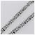 LOUIS VUITTON Cintura a Spalla in Catena Metal 23,6"" Argento LV Auth 150792 - vista 4