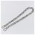 LOUIS VUITTON Cintura a Spalla in Catena Metal 23,6"" Argento LV Auth 150792 - vista 6